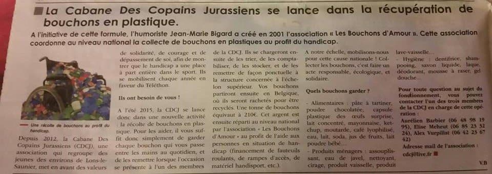 Bouchons CDCJ